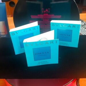 BVLGARI. Omnia Paraiba Eau de Toilette 3 SAMPLES 0.05